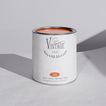 Vintage Paint - Bright Orange