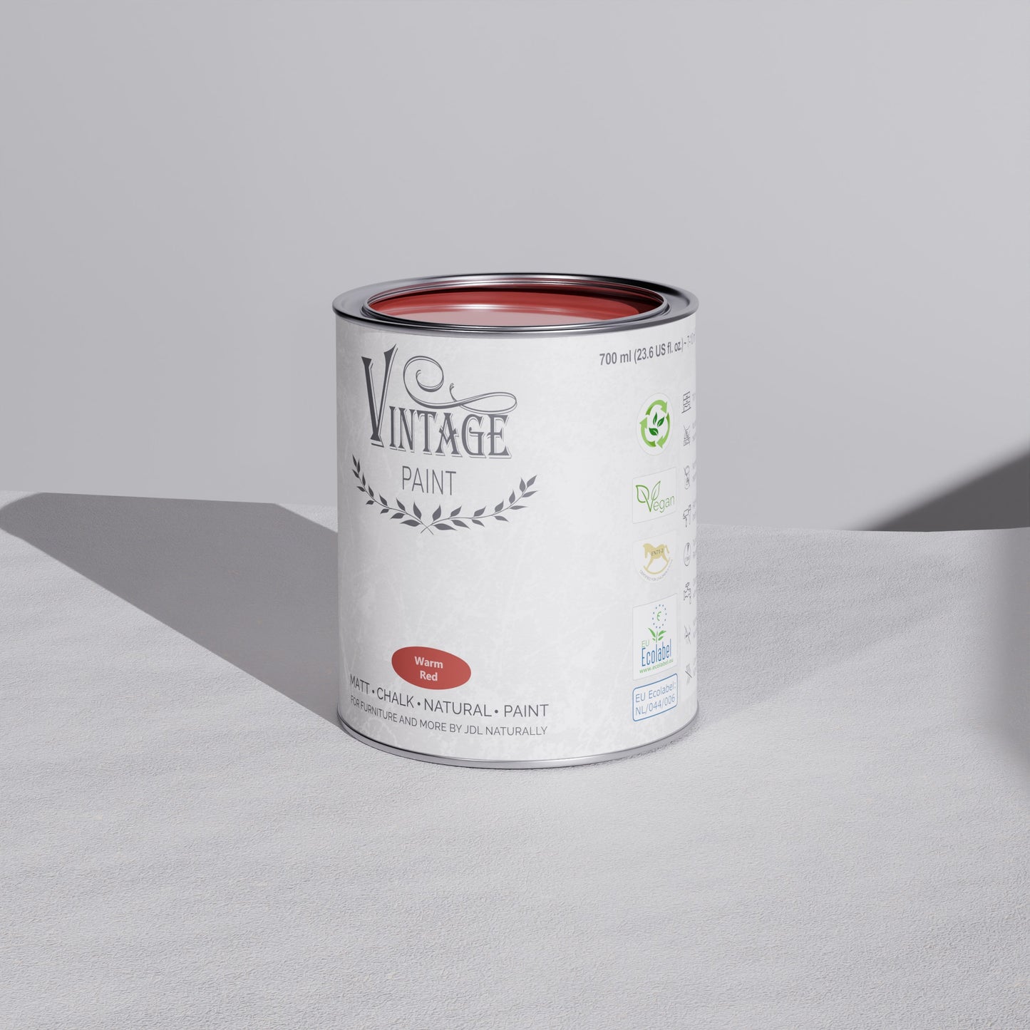 Vintage Paint - Warm Red